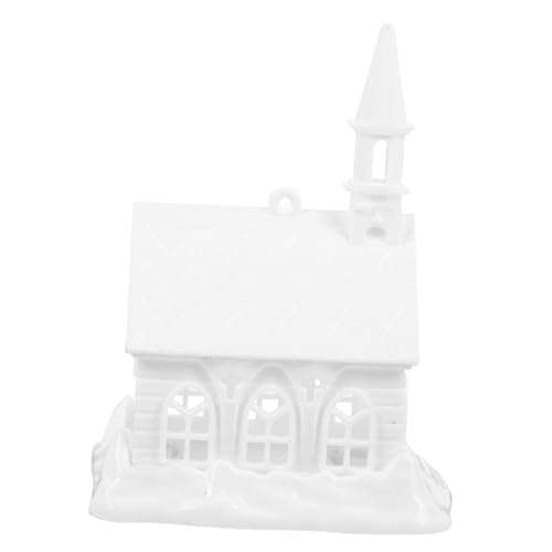 GARIOUANS Kleine Hausdekoration Weihnachtsdekorationen Weihnachten Schnee Kleines Hausspielzeug Mini-dekore Für Tischplatten Mini House Decor Kleine Dekoration Mini -Figur Weiß Plastik GARIOUANS Kleine Hausdekoration Weihnachtsdekorationen Weihnachten Schnee Kleines Hausspielzeug Mini-dekore Für Tischplatten Mini House Decor Kleine Dekoration Mini -Figur Weiß Plastik von GARIOUANS