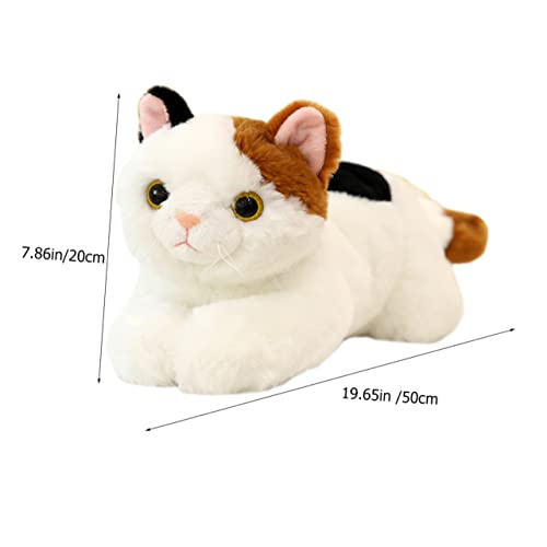 GARIOUANS Kleines Plüschtier Katze Kuscheliges Komfortables Stofftier für Dekoratives Niedliches Katzen als Wohnaccessoire von GARIOUANS