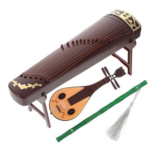 GARIOUANS Kostümpuppenspielzeug Musikinstrumente Zubehör Mini Musikinstrumente Musikinstrumentendekoration Chinesische Traditionelle Mini Handwerksmusikinstrumente Spielzeuginstrumente Aus von GARIOUANS