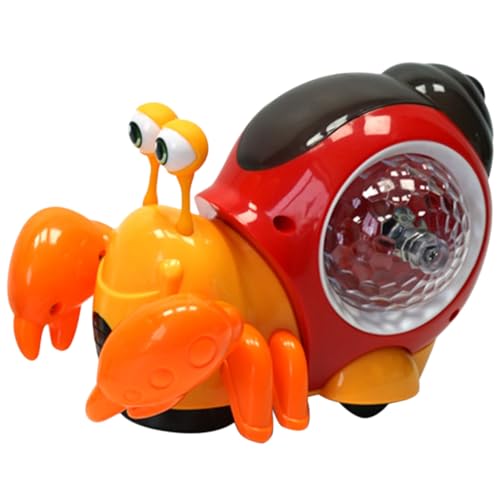 GARIOUANS Krabben mit Musik und LED Lichtern Interaktives Krabbelspielzeug für Monate Rotierendes Lernspielzeug Krabbeln und Hand Auge Koordination Sicher GARIOUANS Krabben mit Musik und LED Lichtern Interaktives Krabbelspielzeug für Monate Rotierendes Lernspielzeug Krabbeln und Hand Auge Koordination Sicher von GARIOUANS