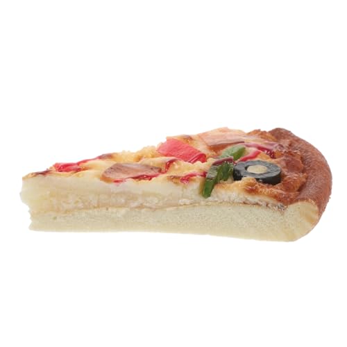 GARIOUANS Künstliches Pizza Modell Realistisches Pizza Slice Deko für Fotografie Heimdekoration und und Kreative Displays GARIOUANS Künstliches Pizza Modell Realistisches Pizza Slice Deko für Fotografie Heimdekoration und und Kreative Displays von GARIOUANS