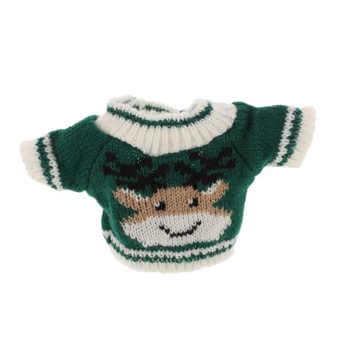 GARIOUANS Kuscheliger Bär Pullover für Plüschdoll Weiche Wollmischung Handgefertigte Puppenkleidung Austauschbar Zubehör für Mädchen Doll und DIY von GARIOUANS