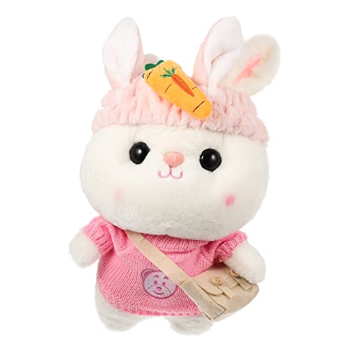 GARIOUANS Kuscheltier Hase Plüsch Kaninchen mit Karotten Haarband für Jahr Sammler von GARIOUANS