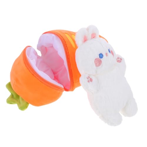 GARIOUANS Kuscheltier Karotten Hase Plüschtier Wandelbares Bunny Süßes Karotten Design für Ostergeschenk aus Weichem Plüschmaterial und Dekoration GARIOUANS Kuscheltier Karotten Hase Plüschtier Wandelbares Bunny Süßes Karotten Design für Ostergeschenk aus Weichem Plüschmaterial und Dekoration von GARIOUANS
