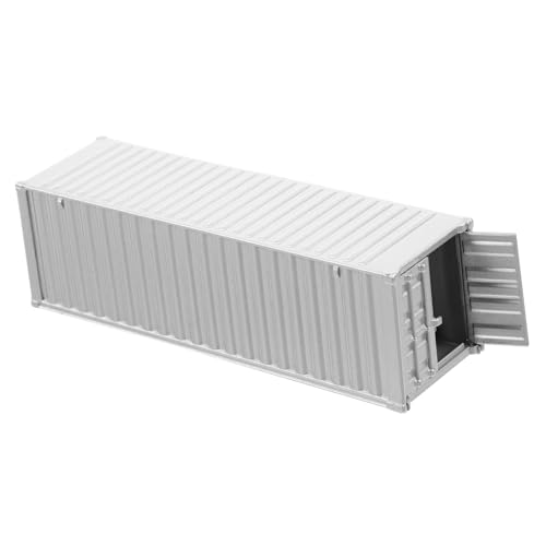 GARIOUANS LKW Container Modell Hochdetailliertes DIY für Realistische Frachtwagen Nachbildung Robustes Zubehör für Truck Carriage Sammlung und Spiel von GARIOUANS