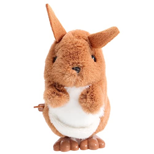 GARIOUANS Laufendes Tierspielzeug für kinderspielzeug Pädagogisches pummeluff Kuscheltier Fun Toy Desktop-Ornament Aufzieh Cartoon-Tierspielzeug Plüsch von GARIOUANS