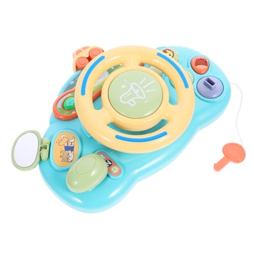 GARIOUANS Lenkradspielzeug für Frühe Bildung Kreatives mit Musik und Geräuschen für Kleinkinder Fördert Sensorische Entwicklung und Fahr Simulation GARIOUANS Lenkradspielzeug für Frühe Bildung Kreatives mit Musik und Geräuschen für Kleinkinder Fördert Sensorische Entwicklung und Fahr Simulation von GARIOUANS