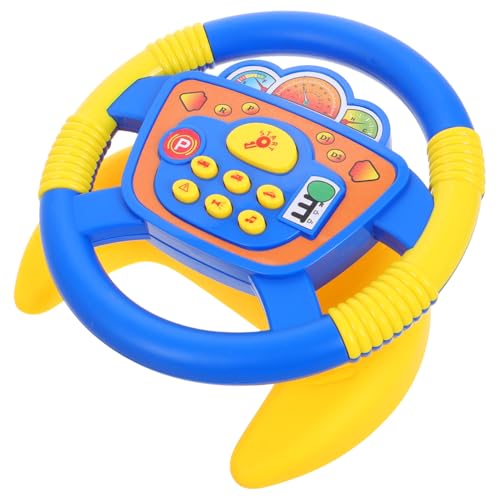 GARIOUANS Lenkspielzeug mit Geräuschen für Rückbank Interaktives Auto Simulation Auditiven Fähigkeiten von Kleinkindern Kompatibel mit Autos und Kinderwagen GARIOUANS Lenkspielzeug mit Geräuschen für Rückbank Interaktives Auto Simulation Auditiven Fähigkeiten von Kleinkindern Kompatibel mit Autos und Kinderwagen von GARIOUANS