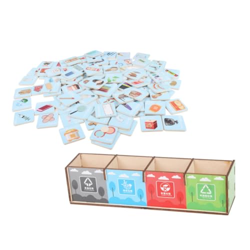 GARIOUANS Lernspielzeug Müllsortierung aus Robustes Kognitives Montessori zur Hand Auge Koordination Zweisprachig Chinesisch Englisch Pädagogisch für Frühe Entwicklung GARIOUANS Lernspielzeug Müllsortierung aus Robustes Kognitives Montessori zur Hand Auge Koordination Zweisprachig Chinesisch Englisch Pädagogisch für Frühe Entwicklung von GARIOUANS