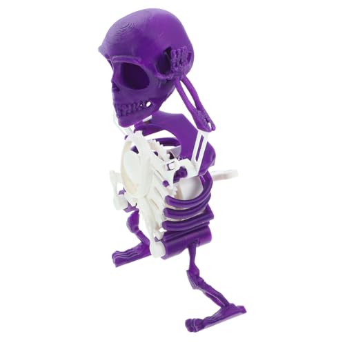GARIOUANS Lustiges Skelett für Stressabbau Handspielzeug Partytrick Reißfestes Indoor Fidget für Mädchen Halloween GARIOUANS Lustiges Skelett für Stressabbau Handspielzeug Partytrick Reißfestes Indoor Fidget für Mädchen Halloween von GARIOUANS