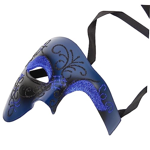 GARIOUANS Maske für Halloween und Maskerade Handgefertigte Dekorative Halbgesichtsmaske für Kostümpartys Karneval und Cosplay Leicht und Bequem für Besondere Anlässe von GARIOUANS