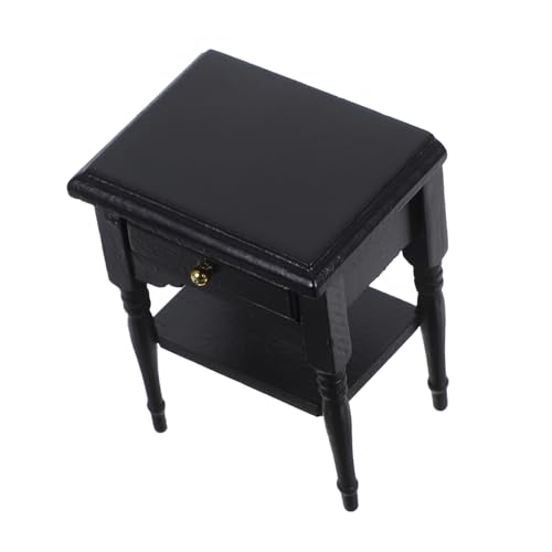 GARIOUANS Maßstab Puppenhaus Möbel Dekoration Sicherer Mini Nachttisch für DIY Puppenhaus Schlafzimmer Realistisch Gestaltet als Foto Requisite und Deko Babyzimmer Zubehör GARIOUANS Maßstab Puppenhaus Möbel Dekoration Sicherer Mini Nachttisch für DIY Puppenhaus Schlafzimmer Realistisch Gestaltet als Foto Requisite und Deko Babyzimmer Zubehör von GARIOUANS