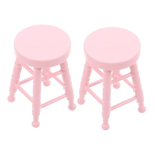 GARIOUANS Maßstab Runde Hochbein Möbel Puppenhaus Dekor aus für Handwerk und Mikro Szene von GARIOUANS