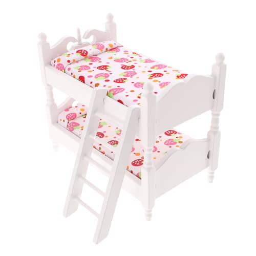 GARIOUANS Maßstab Weiß Detailreiche Kinderzimmer Dekoration DIY Puppenmöbel Schlafzimmer Zubehör Realistisches Mini Haus Möbelstück GARIOUANS Maßstab Weiß Detailreiche Kinderzimmer Dekoration DIY Puppenmöbel Schlafzimmer Zubehör Realistisches Mini Haus Möbelstück von GARIOUANS