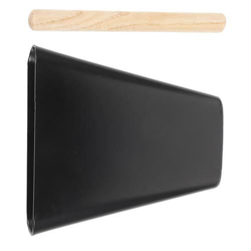 GARIOUANS Metall Kuhglocke mit Holzstab Schlaginstrument Percussion Zubehör Klarer Robust und Langlebig für Musikstile GARIOUANS Metall Kuhglocke mit Holzstab Schlaginstrument Percussion Zubehör Klarer Robust und Langlebig für Musikstile von GARIOUANS