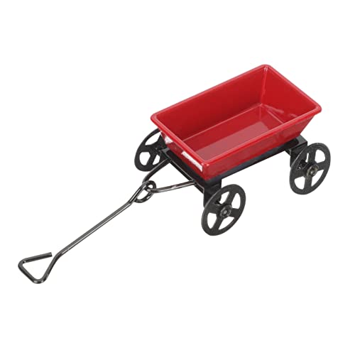 GARIOUANS Mini -Anhängermodell Zubehör im Freien Mini-Hausgartenwerkzeug Mini- - Mini - Mini-Gartenwagen für die Landschaftsgestaltung Mini-Ornament puppenhaus schmuck Eisen rot GARIOUANS Mini -Anhängermodell Zubehör im Freien Mini-Hausgartenwerkzeug Mini- - Mini - Mini-Gartenwagen für die Landschaftsgestaltung Mini-Ornament puppenhaus schmuck Eisen rot von GARIOUANS