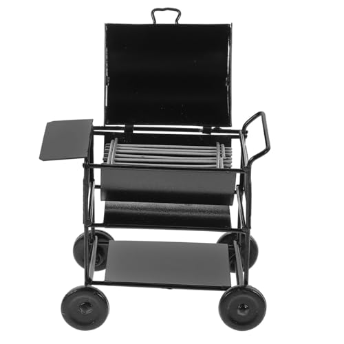 GARIOUANS Mini BBQ Rack Ornamente Mini -Spiel Grill Mini- -Hausdekorationen Mini Grill Dekoration Grillmodell für kleines Miniatur-Grillständermodell Miniatur BBQ Eisen Schwarz GARIOUANS Mini BBQ Rack Ornamente Mini -Spiel Grill Mini- -Hausdekorationen Mini Grill Dekoration Grillmodell für kleines Miniatur-Grillständermodell Miniatur BBQ Eisen Schwarz von GARIOUANS