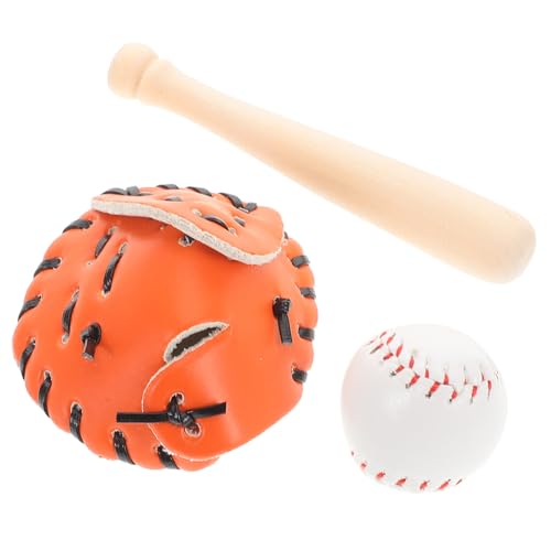 GARIOUANS Mini Baseball Spielset aus PU Leder und Holz Robustes Buntes Teiliges Sportzubehör Kompakt und Praktisch für Puppenhaus Rollenspiel und Sportunterricht GARIOUANS Mini Baseball Spielset aus PU Leder und Holz Robustes Buntes Teiliges Sportzubehör Kompakt und Praktisch für Puppenhaus Rollenspiel und Sportunterricht von GARIOUANS