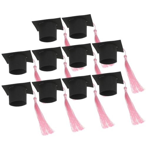 GARIOUANS Mini Doktorhut Cupcake Dekoration Abschlussfeier Toppers für Kuchen Leicht und Bachelor und Graduation Party Kreative Tortendeko mit Modischem Quastendesign GARIOUANS Mini Doktorhut Cupcake Dekoration Abschlussfeier Toppers für Kuchen Leicht und Bachelor und Graduation Party Kreative Tortendeko mit Modischem Quastendesign von GARIOUANS