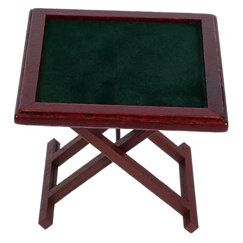 GARIOUANS Mini Mahjong Tisch Puppenhaus Esstisch Mini Puppenhaus Möbel Miniatur Tisch Möbel Puppenhaus Tische Miniatur Hobby Artikel Mini Spiel Zubehör Puppenhaus Spielzimmer Holz GARIOUANS Mini Mahjong Tisch Puppenhaus Esstisch Mini Puppenhaus Möbel Miniatur Tisch Möbel Puppenhaus Tische Miniatur Hobby Artikel Mini Spiel Zubehör Puppenhaus Spielzimmer Holz von GARIOUANS