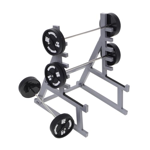 GARIOUANS Miniatur Barbell Halterung Teiliges Miniatur Fitnessstudio Modell Schreibtisch Stifthalter Dekorativ für Büro Zuhause Auto Fans und Studenten GARIOUANS Miniatur Barbell Halterung Teiliges Miniatur Fitnessstudio Modell Schreibtisch Stifthalter Dekorativ für Büro Zuhause Auto Fans und Studenten von GARIOUANS