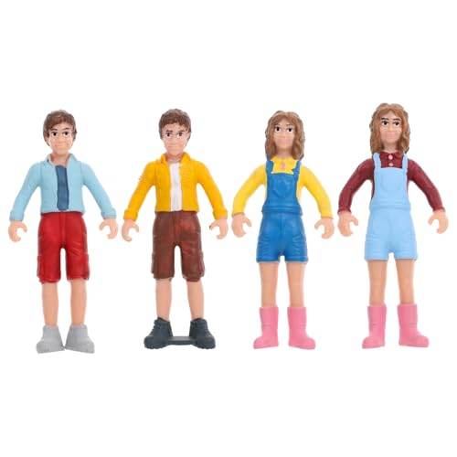 GARIOUANS Miniatur Figuren Menschen Modellbau Maßstab Realistische Spielfiguren für Miniaturszenen Sandtisch Dekoration Hochwertige Detailarbeit von GARIOUANS