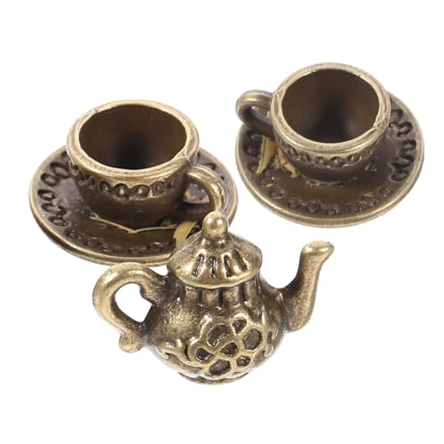 GARIOUANS Miniatur Kaffeetassen aus Metall Teiliges Puppenhaus Zubehör für Nostalgische Teeszenen Handgefertigte und Langlebige Spielzeuge für Kinderzimmer Dekoration GARIOUANS Miniatur Kaffeetassen aus Metall Teiliges Puppenhaus Zubehör für Nostalgische Teeszenen Handgefertigte und Langlebige Spielzeuge für Kinderzimmer Dekoration von GARIOUANS