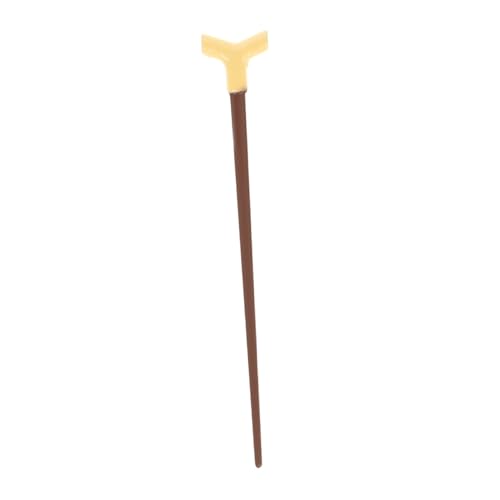 GARIOUANS Miniatur Metall Gehstock Puppenhaus Deko Mini Walking Stick Modell Vintage Stil für DIY Basteln und Mikro Landschaft Leicht und Vielseitig Einsetzbar für Puppenhaus Zubehör und von GARIOUANS
