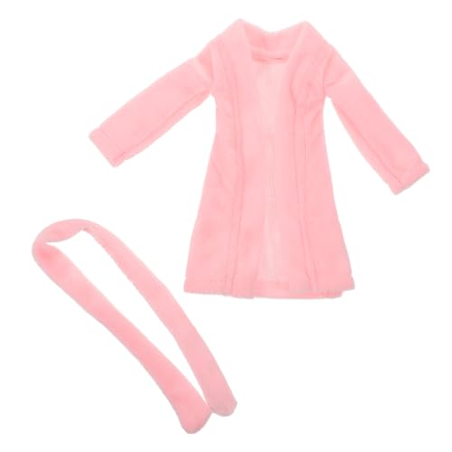 GARIOUANS Miniatur Puppen Bademantel aus Weiche Puppenkleidung Waschbarer Mini Bademantel für Puppen Modisches Accessoire und Styling von GARIOUANS
