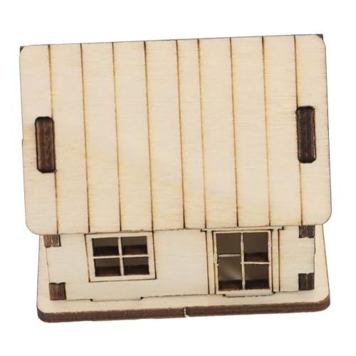 GARIOUANS Miniatur Puppenhaus Puzzle Modell DIY für Erwachsene Lernspielzeug Kreativität und Motorik von GARIOUANS