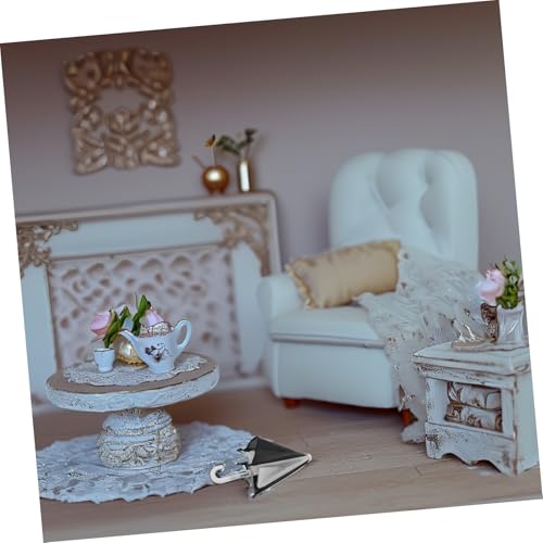 GARIOUANS Miniatur Regenschirm für Puppenhaus Dekoration Verstellbarer Bunter Puppenschirm Leichtes Mikro Accessoire für Puppen und Miniaturlandschaften Tragbar und Vielseitig Einsetzbar von GARIOUANS