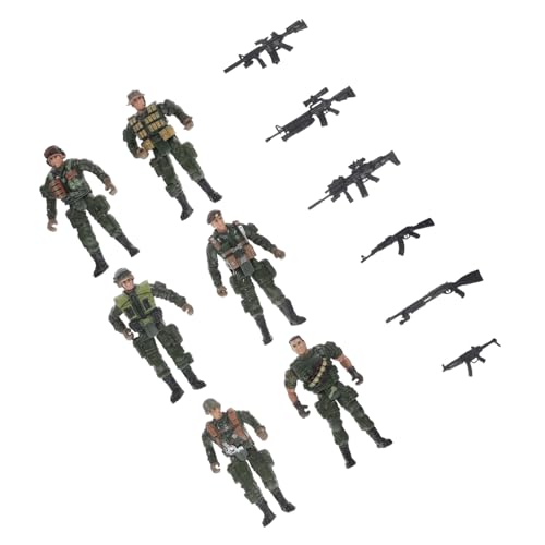 GARIOUANS Miniatur Soldatenfiguren Teilig Militärische Mini Spielzeugmodelle aus Realistische Details Edukatives Sammlerstück für Erwachsene für Sandtisch Dekoration GARIOUANS Miniatur Soldatenfiguren Teilig Militärische Mini Spielzeugmodelle aus Realistische Details Edukatives Sammlerstück für Erwachsene für Sandtisch Dekoration von GARIOUANS