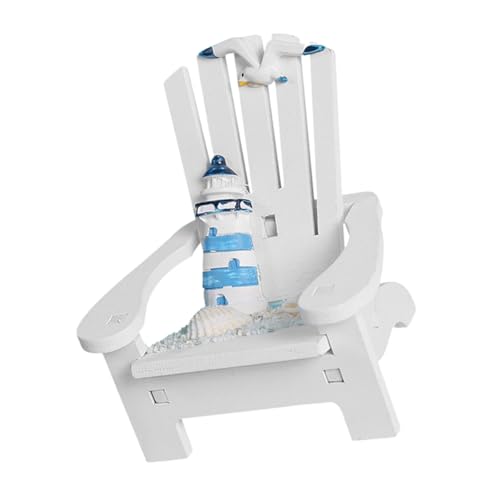 GARIOUANS Miniatur Strandstuhl Modell Leichter Klappbarer Mini Liegestuhl Deko Realistische Miniatur Strandstuhl Requisite für Puppenhaus Meeres Themen Tischdeko Kompakte GARIOUANS Miniatur Strandstuhl Modell Leichter Klappbarer Mini Liegestuhl Deko Realistische Miniatur Strandstuhl Requisite für Puppenhaus Meeres Themen Tischdeko Kompakte von GARIOUANS