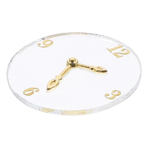 GARIOUANS Miniatur-Wanduhr Uhrenwand Wohnkultur Miniaturen puppenhaus Dekoration Miniaturuhr Miniatur -Schlafzimmermöbel dekorative Mini-Wanduhr Miniatur-Zubehör kleine Uhr Mini - Acryl GARIOUANS Miniatur-Wanduhr Uhrenwand Wohnkultur Miniaturen puppenhaus Dekoration Miniaturuhr Miniatur -Schlafzimmermöbel dekorative Mini-Wanduhr Miniatur-Zubehör kleine Uhr Mini - Acryl von GARIOUANS