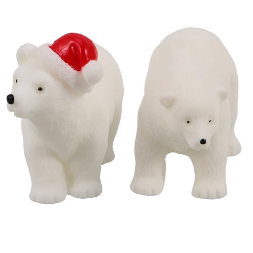 GARIOUANS Miniatur-bär-Figuren, Mini-bär-Figuren, Mini-bär-Ornament, Garten-bär-Figur, Kunstharz, Weihnachtsstatuette, Kuchendekoration Für Mooslandschaft GARIOUANS Miniatur-bär-Figuren, Mini-bär-Figuren, Mini-bär-Ornament, Garten-bär-Figur, Kunstharz, Weihnachtsstatuette, Kuchendekoration Für Mooslandschaft von GARIOUANS