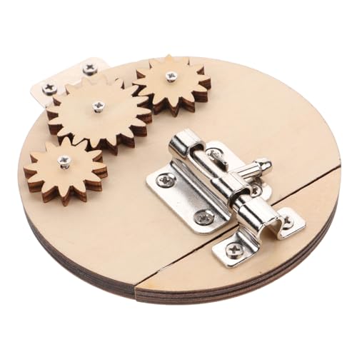 GARIOUANS Montessori Busy Board DIY Türschloss Steckbrett für Kleinkinder Motorische Entwicklung Kreatives Holzspielzeug Reise Sensorik für Junge Mädchen GARIOUANS Montessori Busy Board DIY Türschloss Steckbrett für Kleinkinder Motorische Entwicklung Kreatives Holzspielzeug Reise Sensorik für Junge Mädchen von GARIOUANS