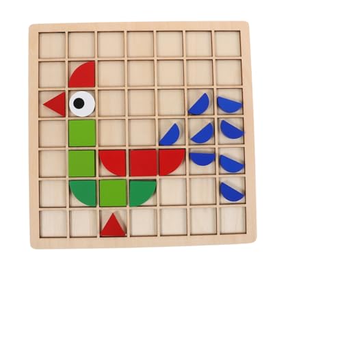 GARIOUANS Montessori Tangram Spielset Teilig Holzpuzzle Geometrische Formen Musterblöcke Lernspielzeug für Kindergarten Feinmotorik und Kreativität GARIOUANS Montessori Tangram Spielset Teilig Holzpuzzle Geometrische Formen Musterblöcke Lernspielzeug für Kindergarten Feinmotorik und Kreativität von GARIOUANS