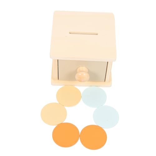 GARIOUANS Motorikspielzeug Holzbox Montessori Lernspielzeug für Kleinkinder Pädagogisch Frühe Objektpermanenz Training für Jungen und Mädchen von GARIOUANS