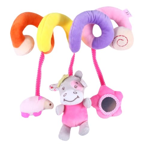 GARIOUANS Multifunktionales mit Klingel Weiches Plüschmaterial zum Wickeln an Babybett oder Sitzgriff Farbenfroh und Leicht Fördert Spielerisch Entdeckungslust GARIOUANS Multifunktionales mit Klingel Weiches Plüschmaterial zum Wickeln an Babybett oder Sitzgriff Farbenfroh und Leicht Fördert Spielerisch Entdeckungslust von GARIOUANS