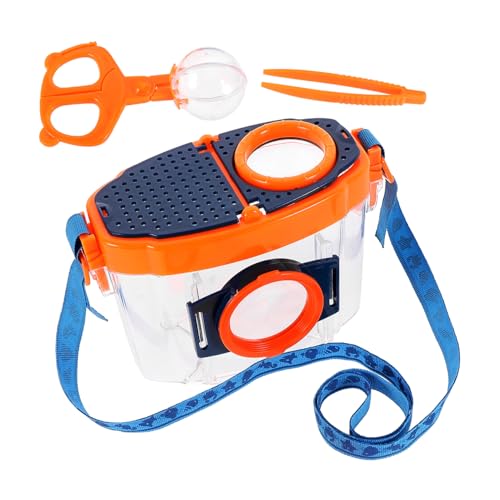 GARIOUANS Outdoor Insekten Beobachtungsbox mit Lupe Leichtes Entdeckungs und Lernspielzeug für Naturforscher Geeignet für Mädchen und Jungen zur Spielerischen Insektenbeobachtung und GARIOUANS Outdoor Insekten Beobachtungsbox mit Lupe Leichtes Entdeckungs und Lernspielzeug für Naturforscher Geeignet für Mädchen und Jungen zur Spielerischen Insektenbeobachtung und von GARIOUANS