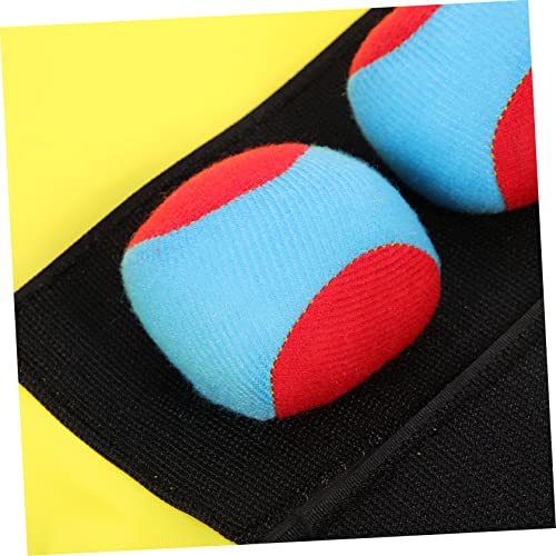 GARIOUANS Outdoor Sticky Ball mit Klebriger Weste und Bällen Fördert Kommunikation Teamspiel und Wurftraining Robustes für Kindergarten Gelb Kleine Zufällige Farbe Zufällige Farbe GARIOUANS Outdoor Sticky Ball mit Klebriger Weste und Bällen Fördert Kommunikation Teamspiel und Wurftraining Robustes für Kindergarten Gelb Kleine Zufällige Farbe Zufällige Farbe von GARIOUANS