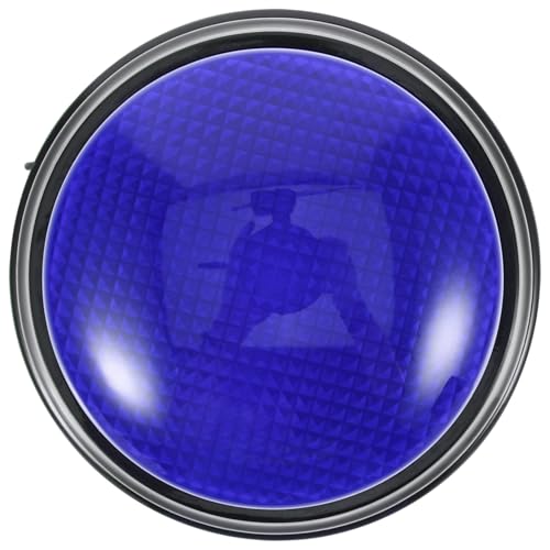 GARIOUANS Party Spielbutton mit Licht und Alarmton Batteriebetriebener Sound Button für Wettbewerbe Partys und Freizeit Langlebiges Kunststoff Quizspielzeug Interaktives Requisit für von GARIOUANS