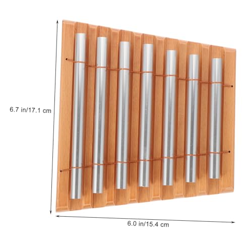 GARIOUANS Percussion Instrument Windspiel mit Schlägel Musikinstrument für Musik Rhythmus Chimes für Unterricht und Meditation Tragbar für Kindergarten und Familienzeit GARIOUANS Percussion Instrument Windspiel mit Schlägel Musikinstrument für Musik Rhythmus Chimes für Unterricht und Meditation Tragbar für Kindergarten und Familienzeit von GARIOUANS