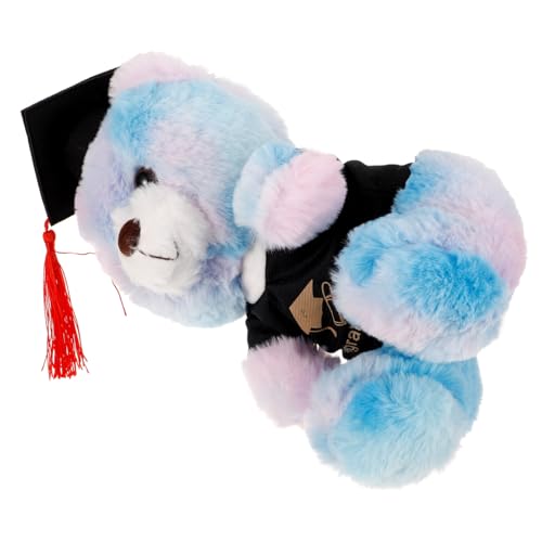 GARIOUANS Plüsch Abschlussbär mit Doktorhut Kuscheltier für Graduierung Perfektes Erinnerungsstück für Abschlussfeiern Verarbeitet Niedliches für Absolventen Vielseitig Einsetzbar GARIOUANS Plüsch Abschlussbär mit Doktorhut Kuscheltier für Graduierung Perfektes Erinnerungsstück für Abschlussfeiern Verarbeitet Niedliches für Absolventen Vielseitig Einsetzbar von GARIOUANS