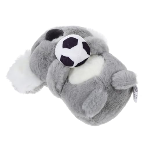 GARIOUANS Plüsch Koala Kuscheltier mit Grünem Schal Weiche Plüschpuppe Graues Koala für Freunde Dekoratives Stofftier für Alltag und GARIOUANS Plüsch Koala Kuscheltier mit Grünem Schal Weiche Plüschpuppe Graues Koala für Freunde Dekoratives Stofftier für Alltag und von GARIOUANS