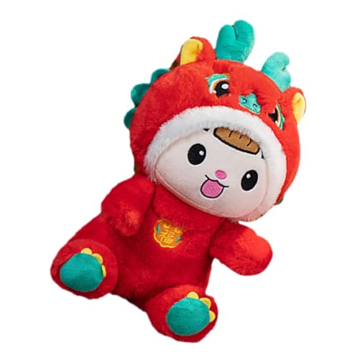 GARIOUANS Plüsch Kuscheltier Niedliche Dragon Doll für Schlafzimmer Sofa Weiches Material Cartoon Design für zum Chinesischen Neujahr GARIOUANS Plüsch Kuscheltier Niedliche Dragon Doll für Schlafzimmer Sofa Weiches Material Cartoon Design für zum Chinesischen Neujahr von GARIOUANS