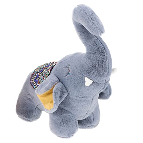 GARIOUANS Plüschpuppe Elephant Stofftiere Klein Cartoon-tierspielzeug Stofftiere Für Babys Kinderspielzeug Elefant Ausgestopfte Tiere Elefantentierspielzeug Grau Pp Baumwolle von GARIOUANS