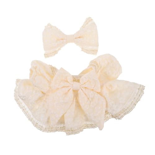 GARIOUANS Plüschpuppen Kleid mit Schleife und Goldenen Akzenten Elegantes Abendkleid für Puppen für Geburtstagsfeiern Rollenspiele und Besondere Anlässe Kuscheltiermode GARIOUANS Plüschpuppen Kleid mit Schleife und Goldenen Akzenten Elegantes Abendkleid für Puppen für Geburtstagsfeiern Rollenspiele und Besondere Anlässe Kuscheltiermode von GARIOUANS