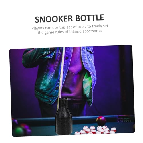 GARIOUANS Professionelle Snooker Flasche Tragbare Verschleißfeste Billard Zubehörflasche Kompakt und Leicht für Tischbillard Zuhause und Pool Spiele GARIOUANS Professionelle Snooker Flasche Tragbare Verschleißfeste Billard Zubehörflasche Kompakt und Leicht für Tischbillard Zuhause und Pool Spiele von GARIOUANS
