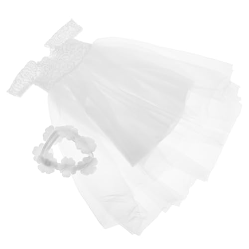GARIOUANS Puppen Hochzeitskleid Feinen Details für Sammler und Mädchen Perfektes für Anlässe Elegantes Prinzessinnen Outfit für Puppen GARIOUANS Puppen Hochzeitskleid Feinen Details für Sammler und Mädchen Perfektes für Anlässe Elegantes Prinzessinnen Outfit für Puppen von GARIOUANS